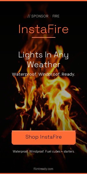 InstaFire waterproof fire starter